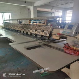 廣東廣州繡花廠整廠打包轉讓 210臺繡花機及客戶資源一鍵承接